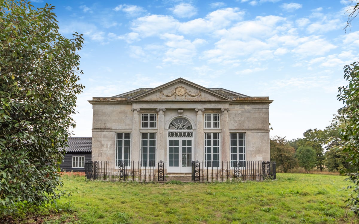 Grade I listed former orangery converted by Sir John Soane on sale for £500k